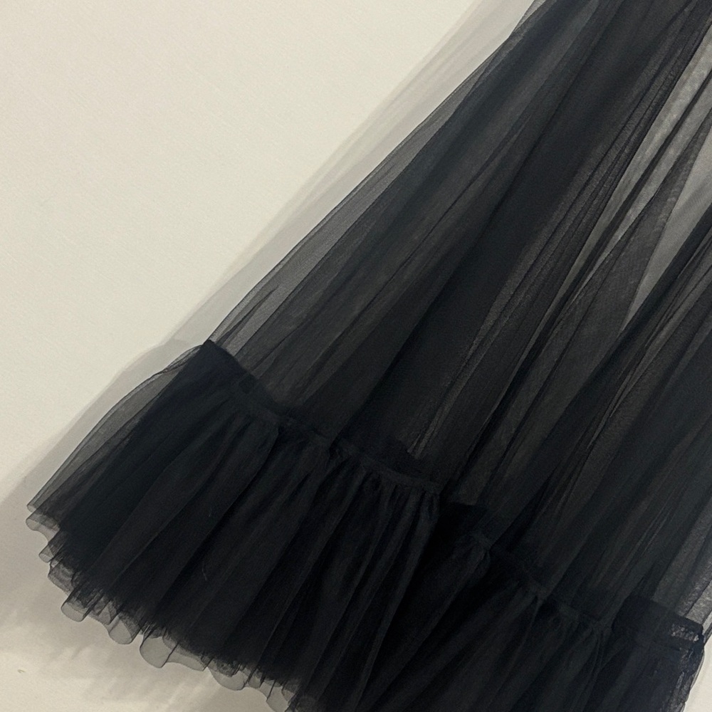 WHY Dress Black Mesh Bomber & Tulle Skirt Set NWT Top M Skirts S/M - Picture 10 of 11